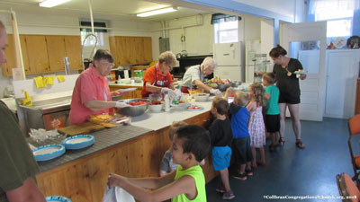 Vacation Bible School, 2018 at Collbran Congregational Church in Collbran Colorado