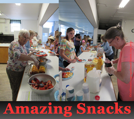 Amazing Snacks - Vacation Bible School 2021 at Collbran Congregational Church