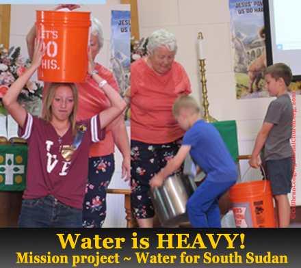 Water is Heavy - Vacation Bible School 2021 at Collbran Congregational Church