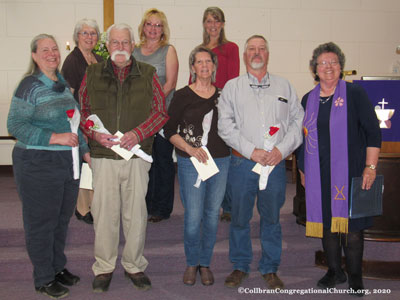New Members 2020 at Collbran Congregational United Church of Christ